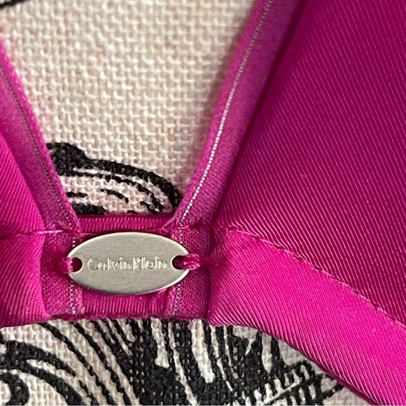 Calvin Klein Fuchsia Padded Lace Bra 36 C - Picture 12 of 15